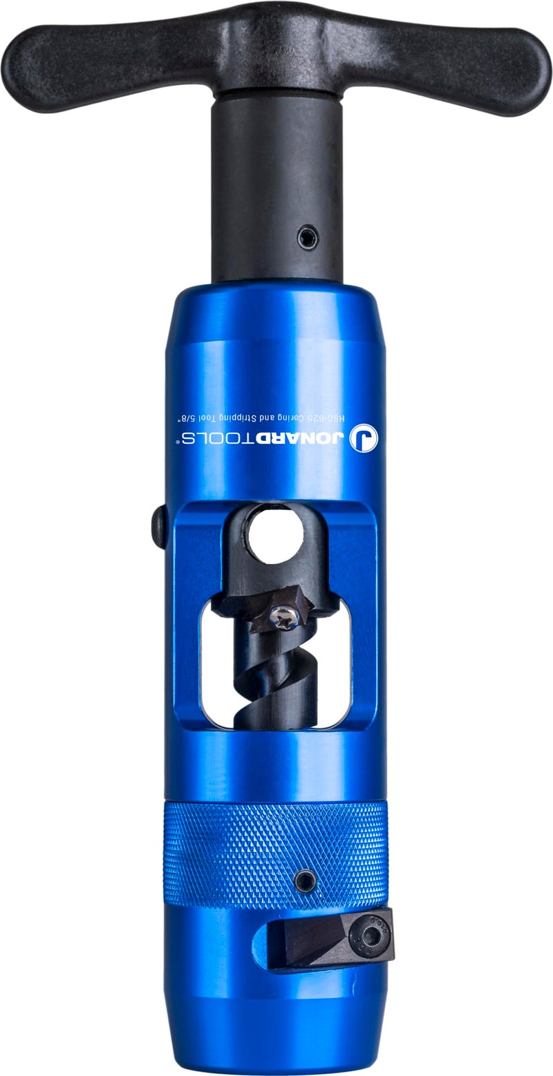 Jonard Tools HSC-625 Hardline Coring and Stripping Tool 5/8" for Times Fiber T10 and Commscope P3 Cables - Image 1